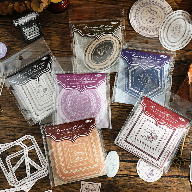 Decor Lighting Pack - 20 Sheets/Pack Sticker Bag Memories of