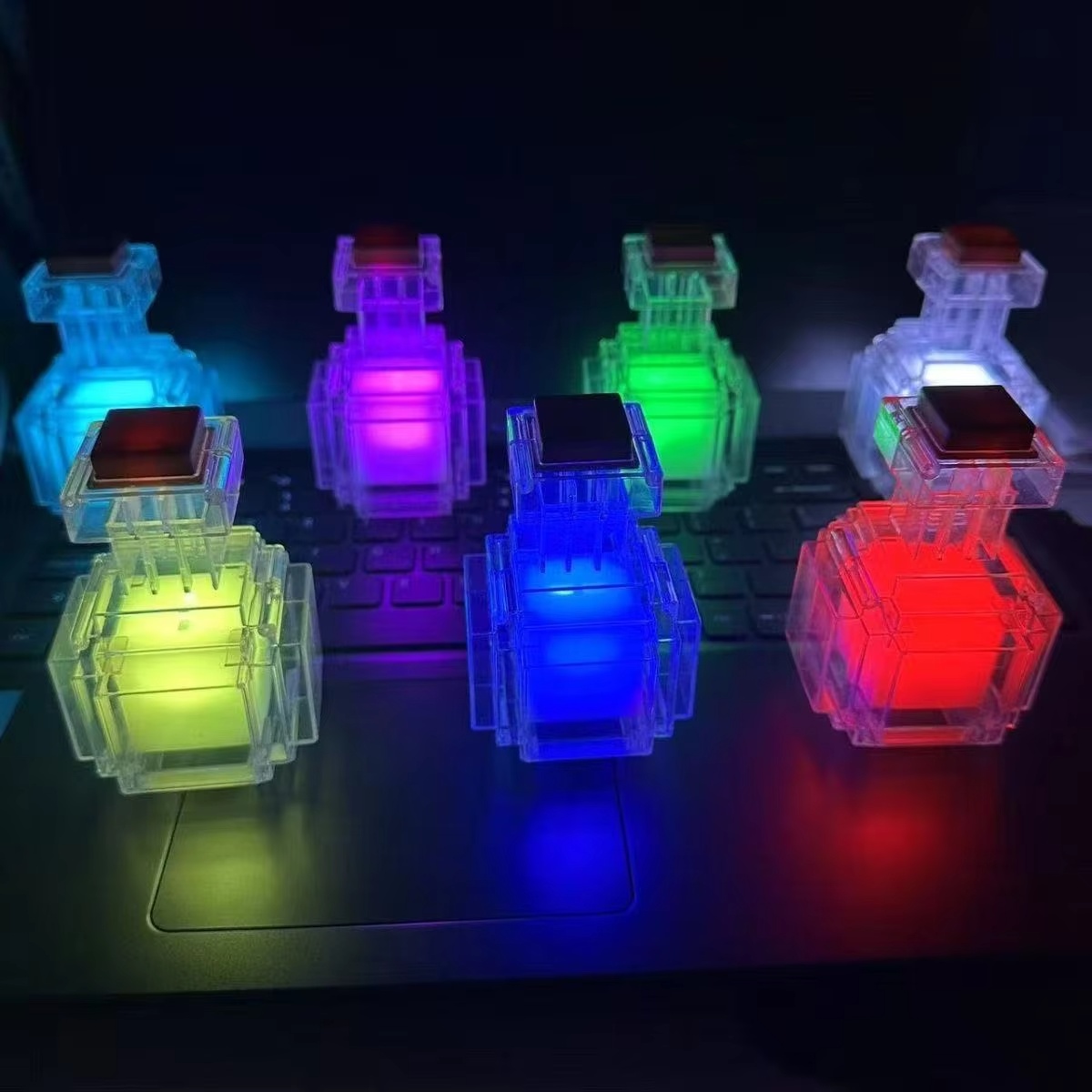 Lighting Home Decor Products - Rechargeable Potion Bottle Night Light Led