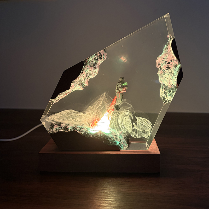 Lighting Decor Wedding - Sci-fi Anime Figure Organism Resin Table