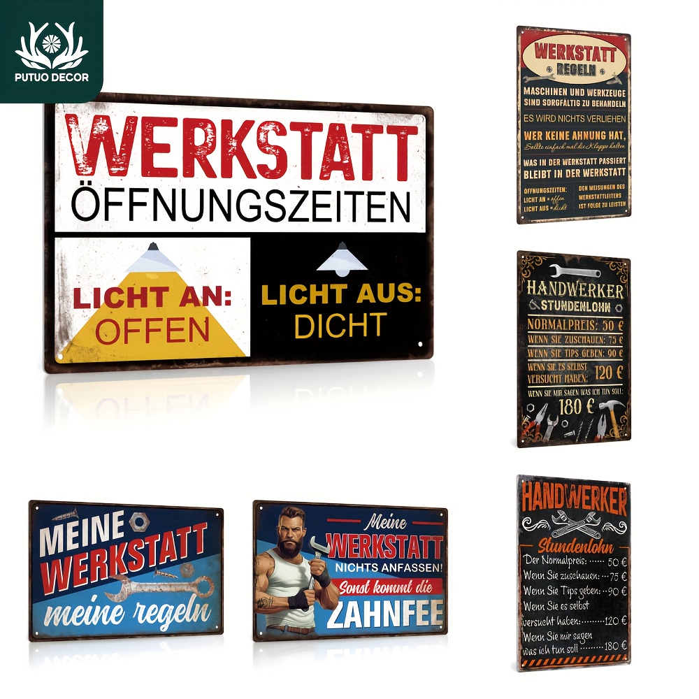 Decor Lighting Opening Hours - Putuo Decor 1pc German Vintage Metal