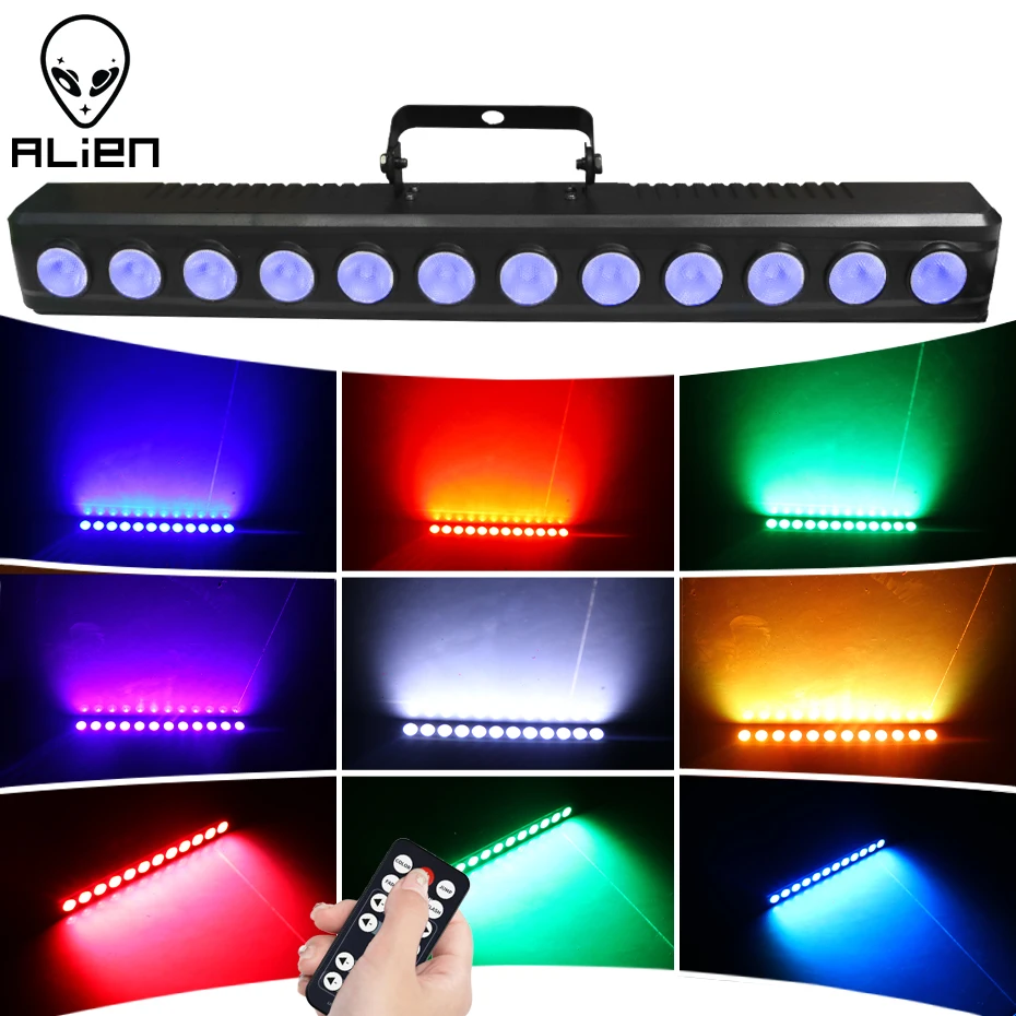 Lighting Effect Home Decor - ALIEN 12 LED RGBW 4IN1 DMX