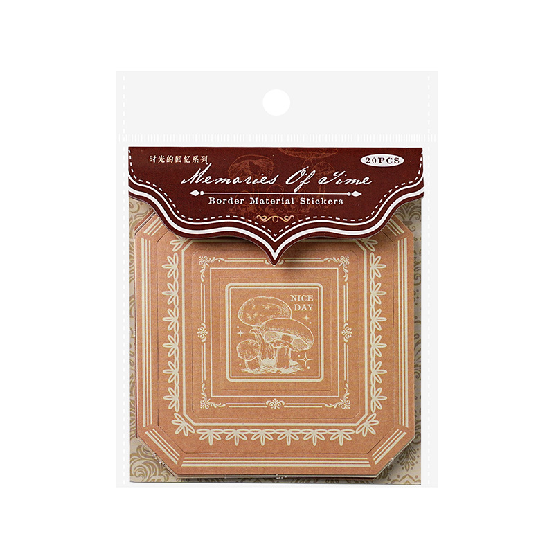 20 Sheets/Pack Sticker Bag Mem - Decor Lighting Pack ulasan dan harga