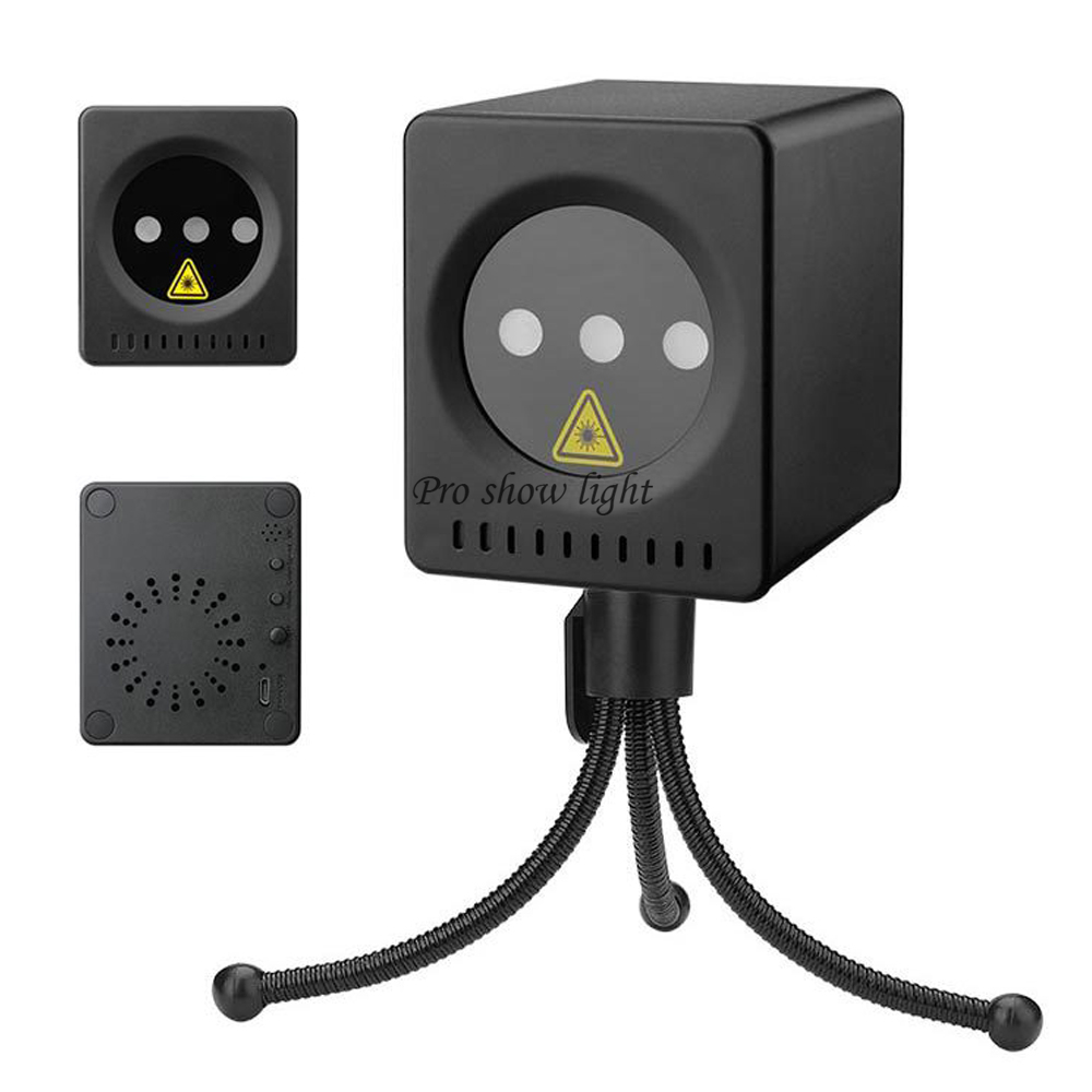 Mini Portable DJ Lights Rechar - Lighting Effect Home Decor ulasan dan harga