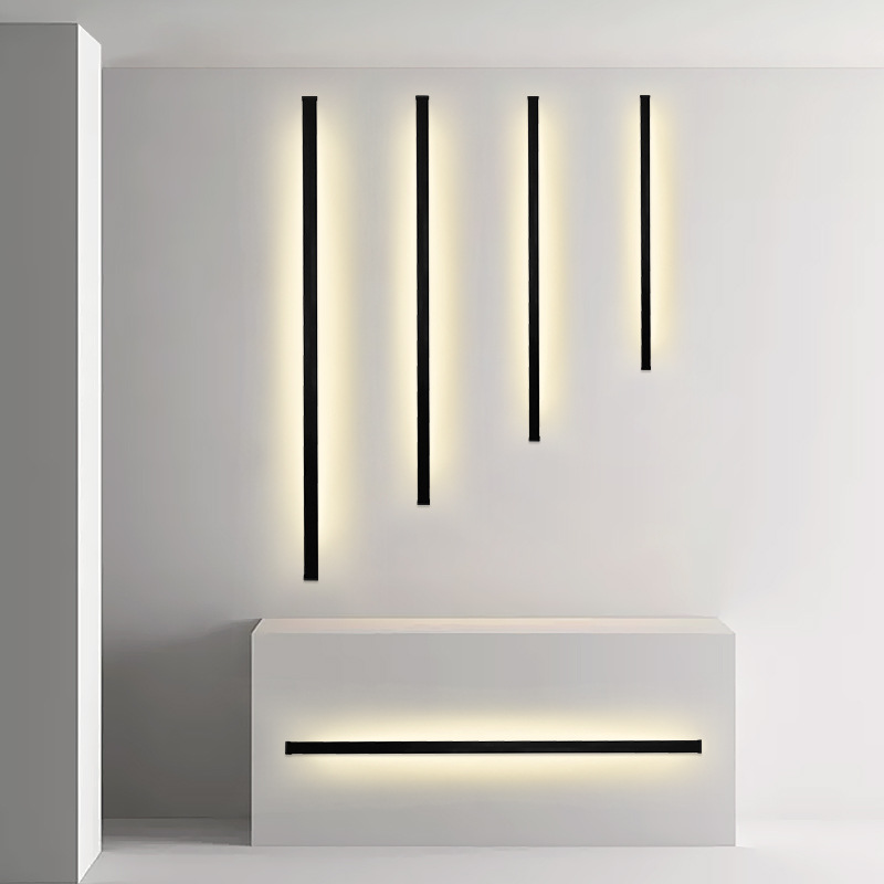Modern Black LED Wall Lamp for - Foyer Lighting Wall Decor ulasan dan harga