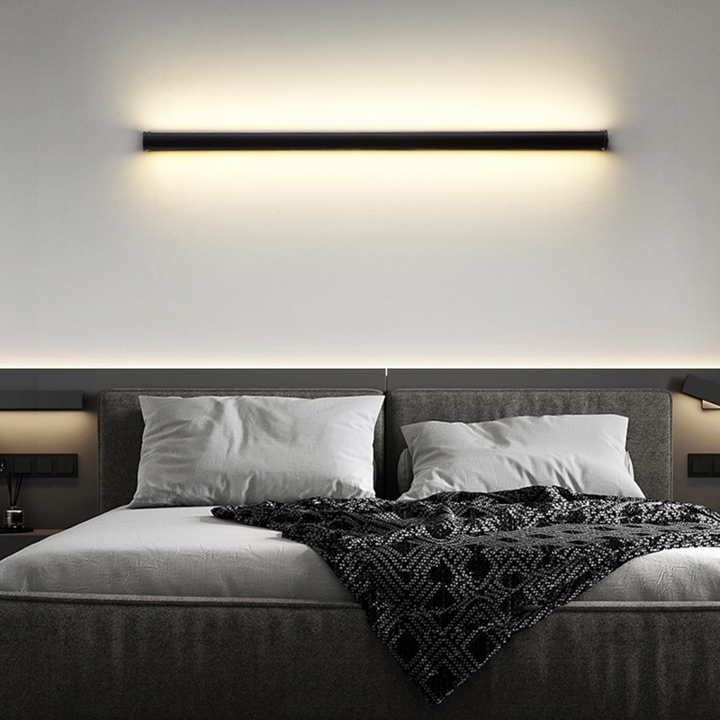 Modern Black LED Wall Lamp for - Foyer Lighting Wall Decor ulasan dan harga