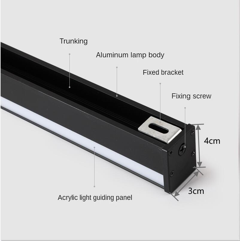 Modern Black LED Wall Lamp for - Foyer Lighting Wall Decor ulasan dan harga