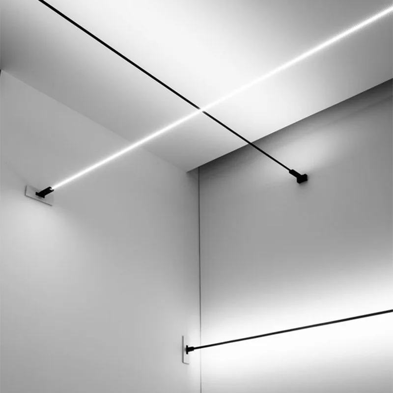 Modern Black White Linear Wall - Foyer Lighting Wall Decor ulasan dan harga