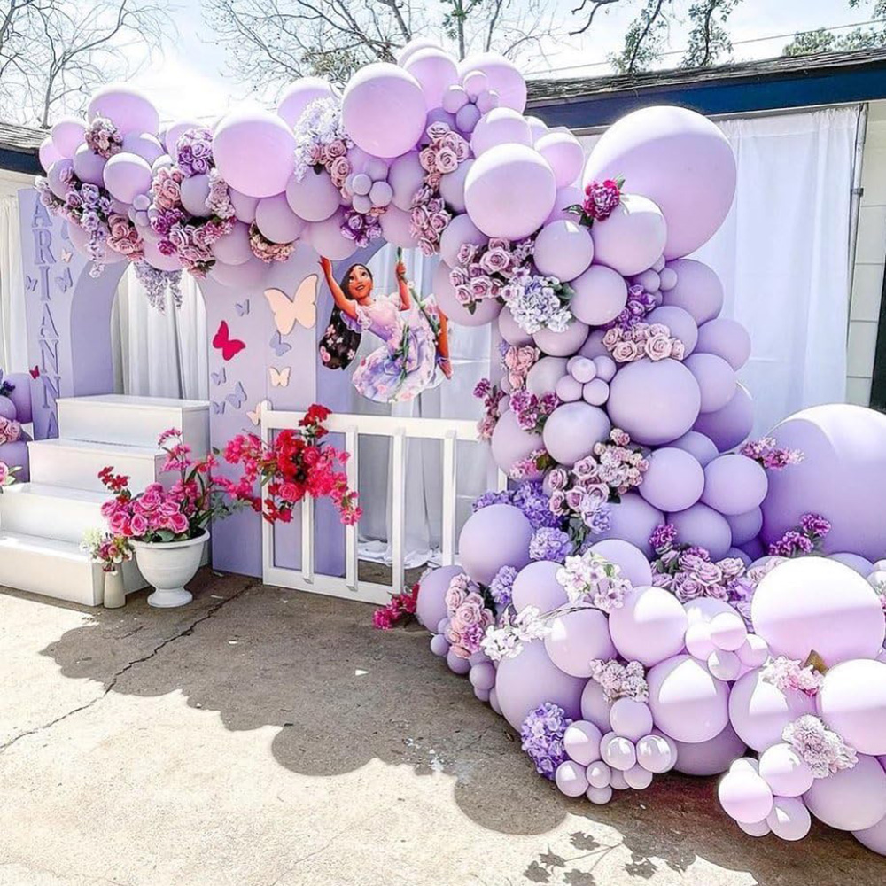 Light Purple Latex Balloon 5-1 - Decor Lighting Pack ulasan dan harga