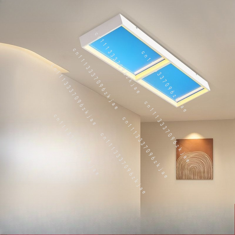 Modern Ultra Clear Sky LED Flu - Lighting Effect Home Decor ulasan dan harga