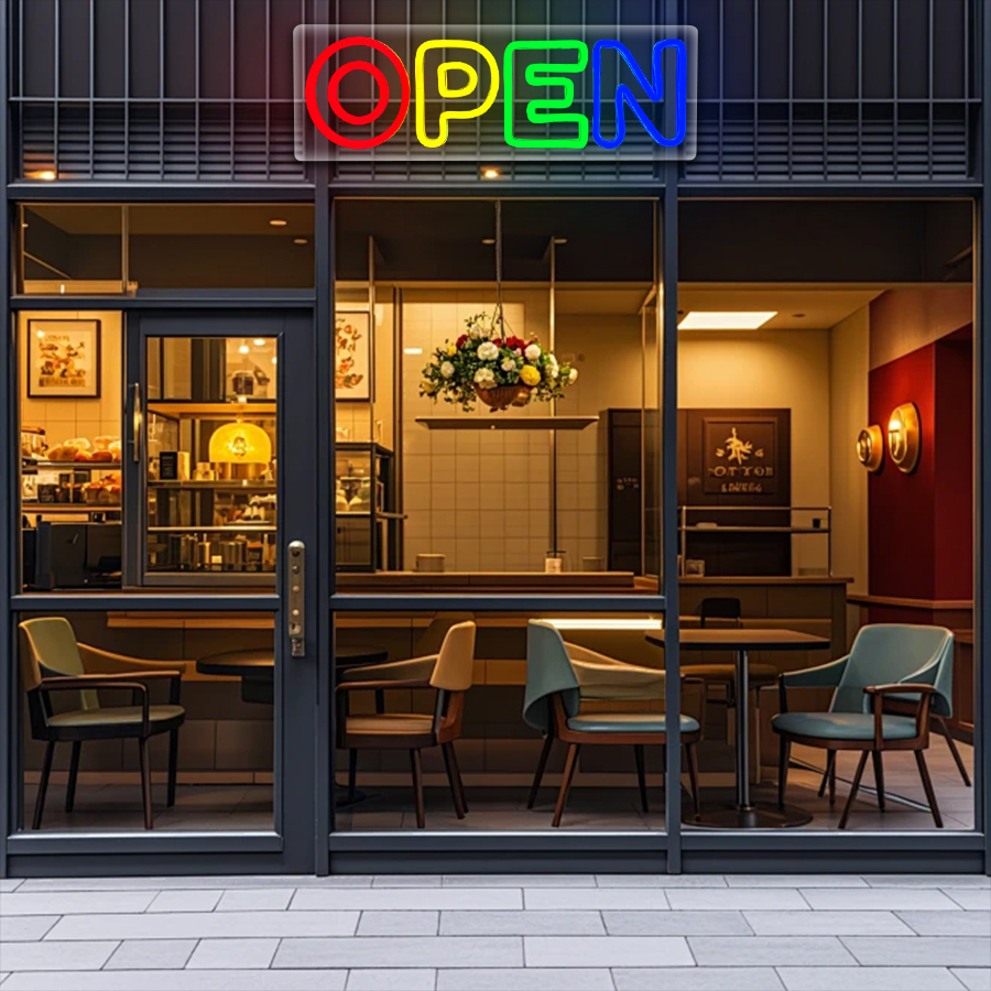 Open LED Neon Signs Light Busi - Decor Lighting Opening Hours ulasan dan harga