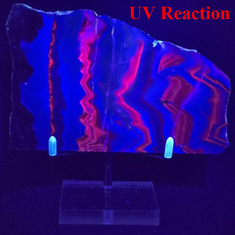 Natural Rose Fluorite Slab, wi - Unique Lighting Decor ulasan dan harga