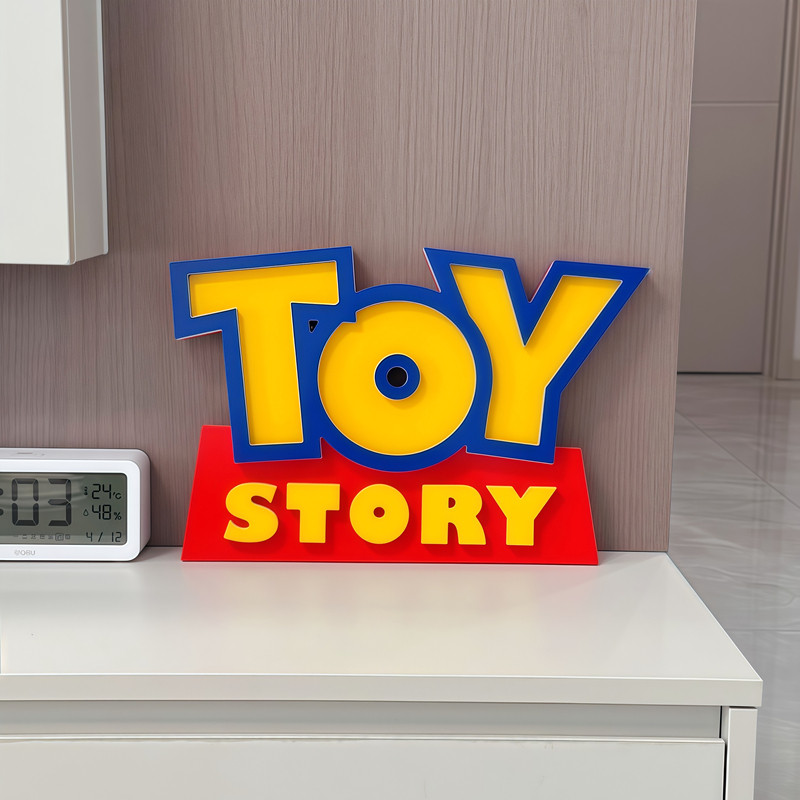 TOY STORY 3DLogo Signboard Car - Lighting Home Decor Products ulasan dan harga