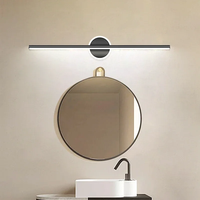 Modern LED Mirror Lamp 40/55cm - Foyer Lighting Wall Decor ulasan dan harga