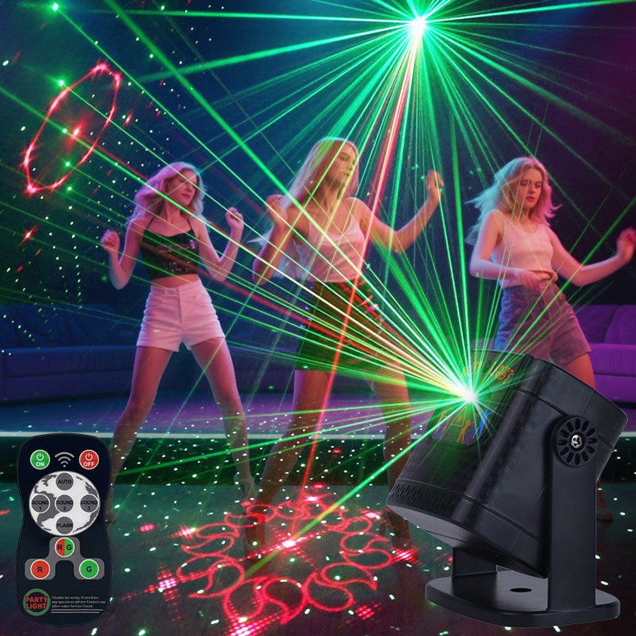 YSHR10 60 Patterns R&G Laser B - Lighting Effect Home Decor ulasan dan harga