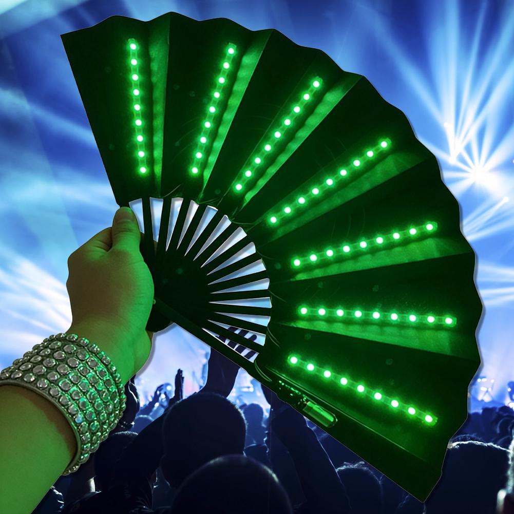 Light Up Folding Fan For Line  - Decor Lighting Fans ulasan dan harga