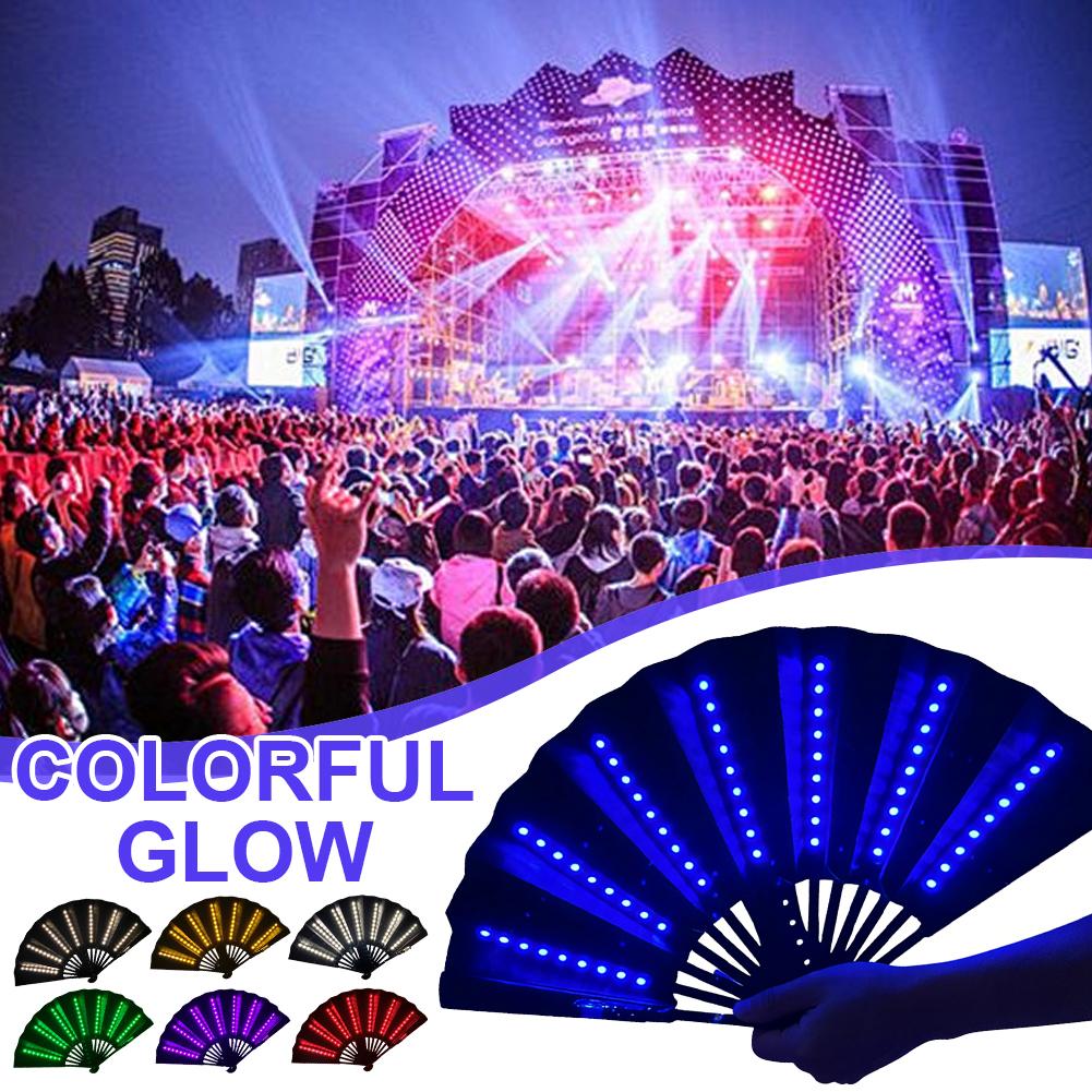 Light Up Folding Fan For Line  - Decor Lighting Fans ulasan dan harga