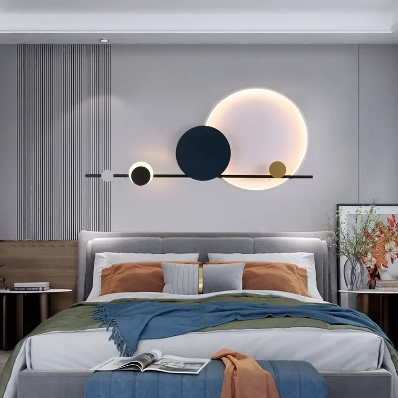 Nordic Minimalist Luxury Wall  - Foyer Lighting Wall Decor ulasan dan harga