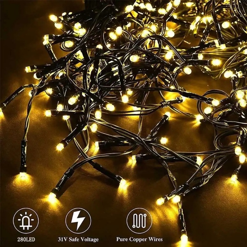 USB LED Fairy String Lights, W - Lighting Decor Wedding ulasan dan harga