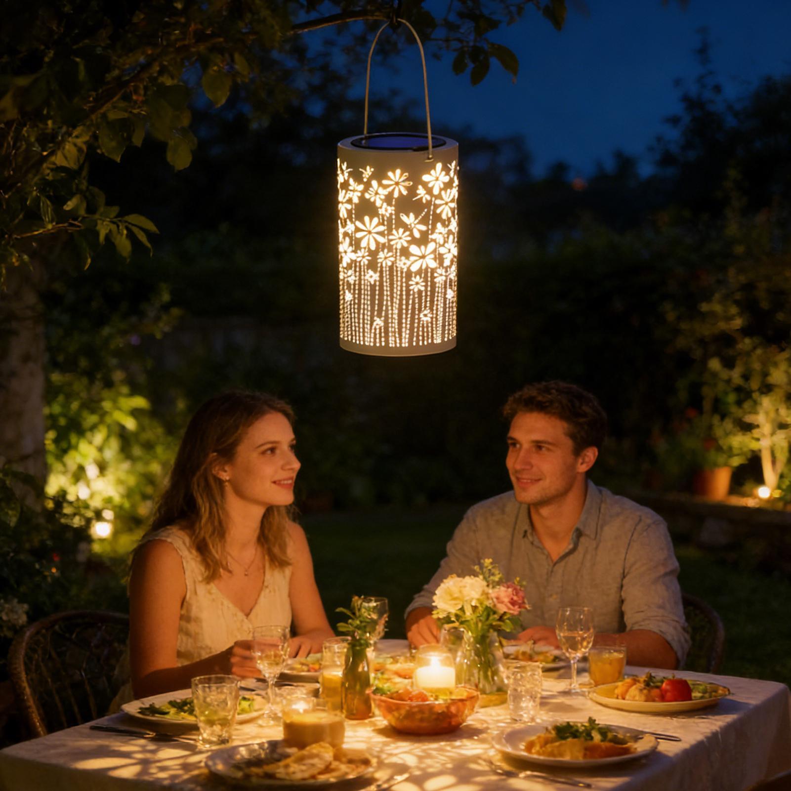 Solar Hangings Lantern Waterpr - Yard Lighting Decor ulasan dan harga