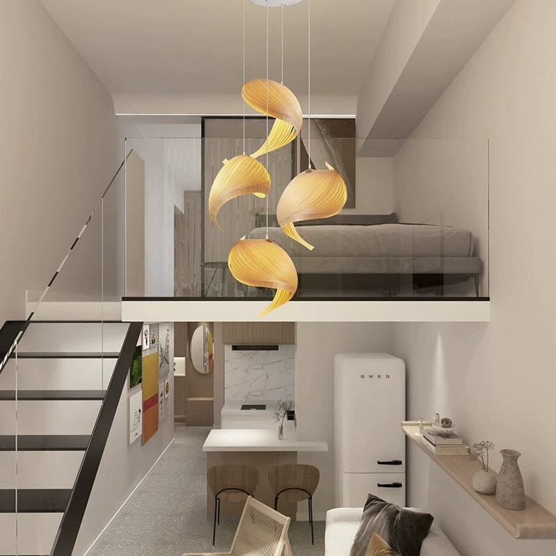 Japanese Unique Wooden LED Pen - Unique Lighting Decor ulasan dan harga