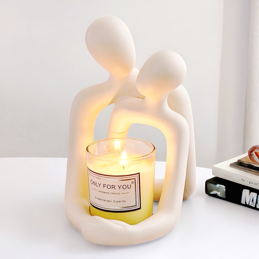 Abstract Couple Embracing Scul - Lighting Effect Home Decor ulasan dan harga