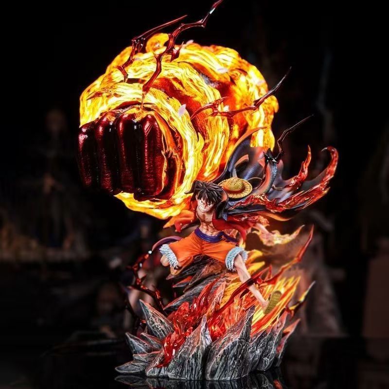 LZ Karmic Fire Luffy 35CM Ligh - Lighting Home Decor Products ulasan dan harga