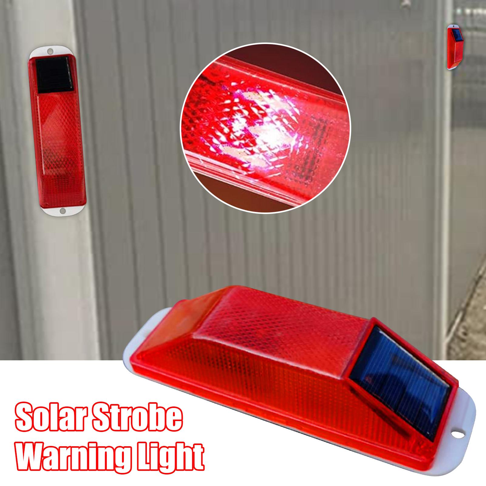 LED Solar Strobe Warning Lamp  - Touch Dimmer Lamp ulasan dan harga
