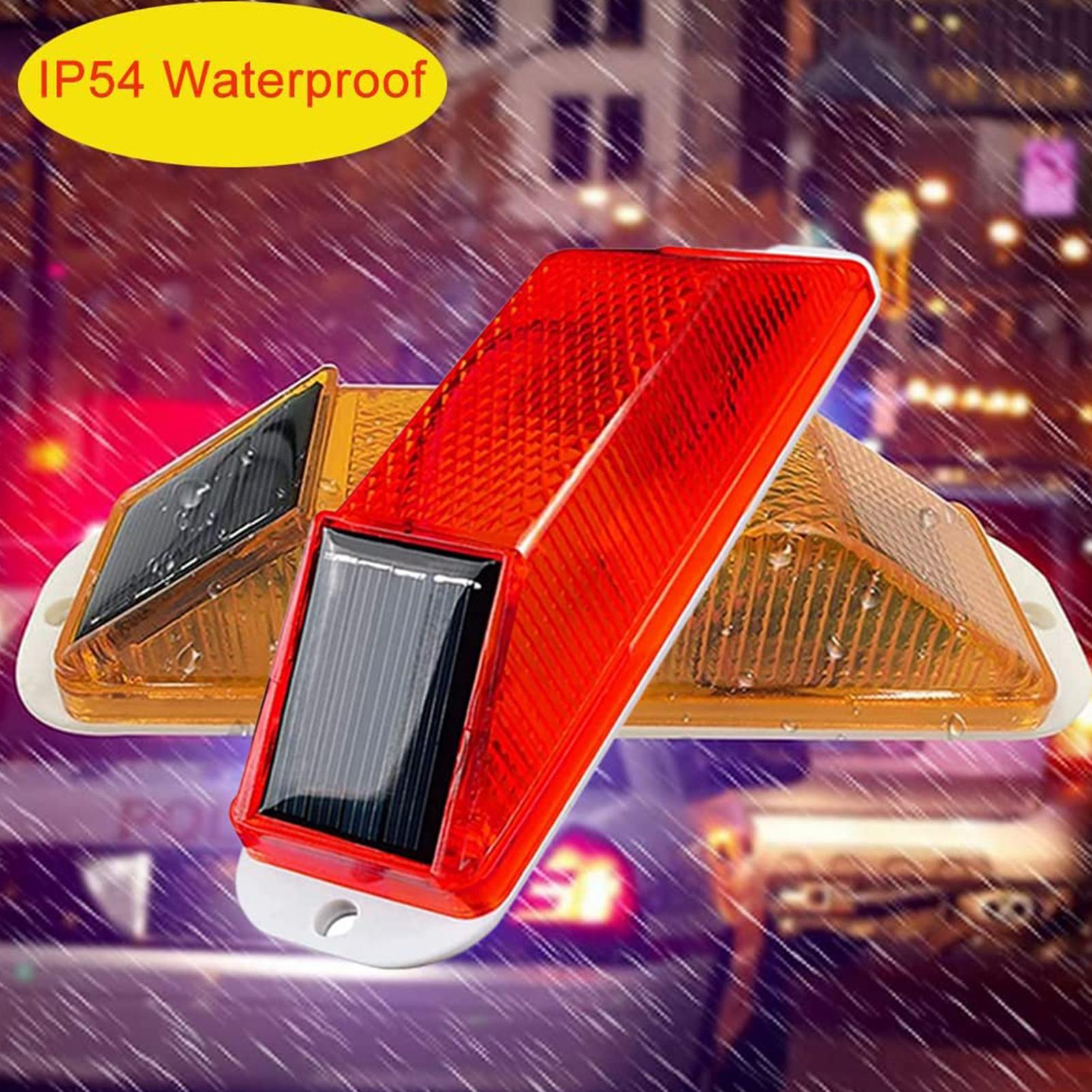 LED Solar Strobe Warning Lamp  - Touch Dimmer Lamp ulasan dan harga