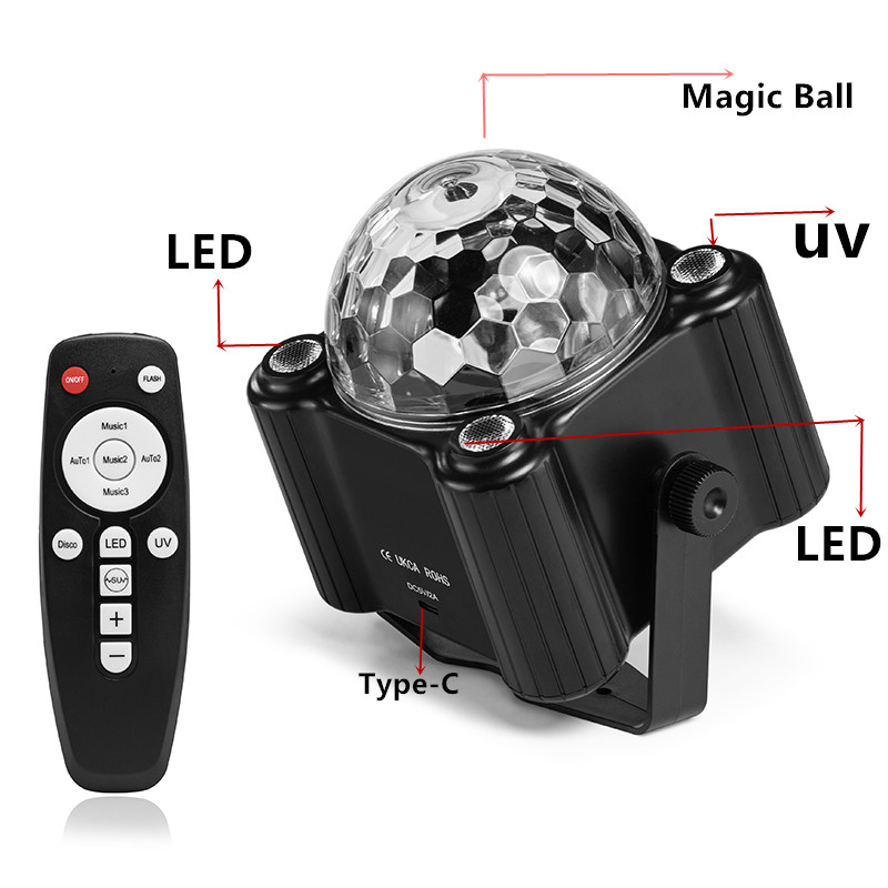 Party Lights Dj Disco Ball Lig - Lighting Effect Home Decor ulasan dan harga