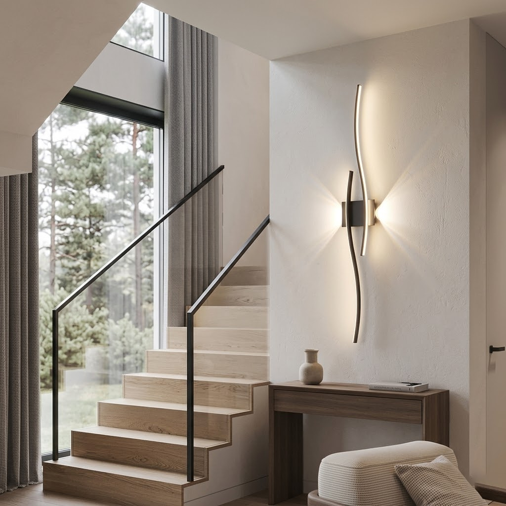 Modern LED Wireless Wall Sconc - Foyer Lighting Wall Decor ulasan dan harga