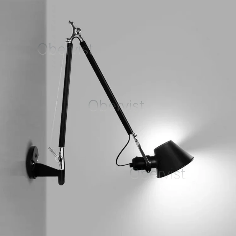 Italian Long Arm LED Wall Lamp - Foyer Lighting Wall Decor ulasan dan harga