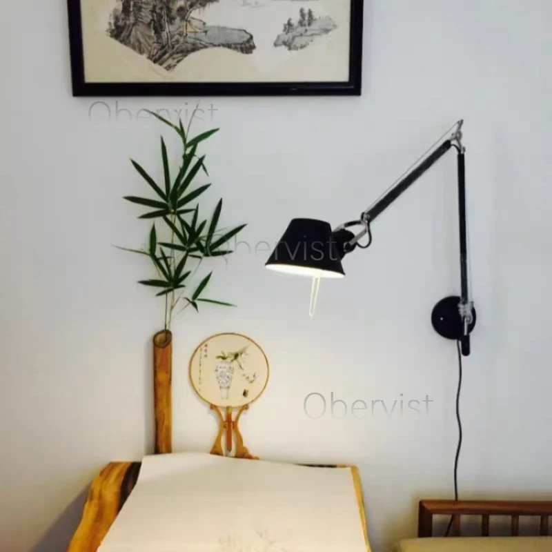 Italian Long Arm LED Wall Lamp - Foyer Lighting Wall Decor ulasan dan harga