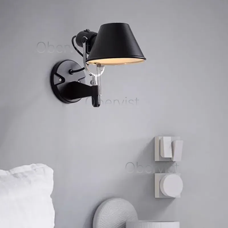 Italian Long Arm LED Wall Lamp - Foyer Lighting Wall Decor ulasan dan harga