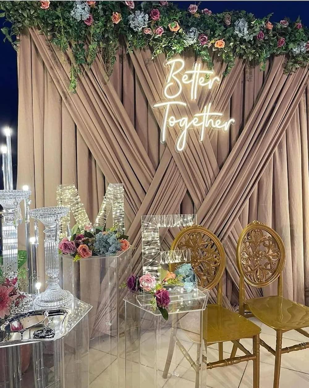 Better Together Neon Sign USB  - Lighting Decor Wedding ulasan dan harga