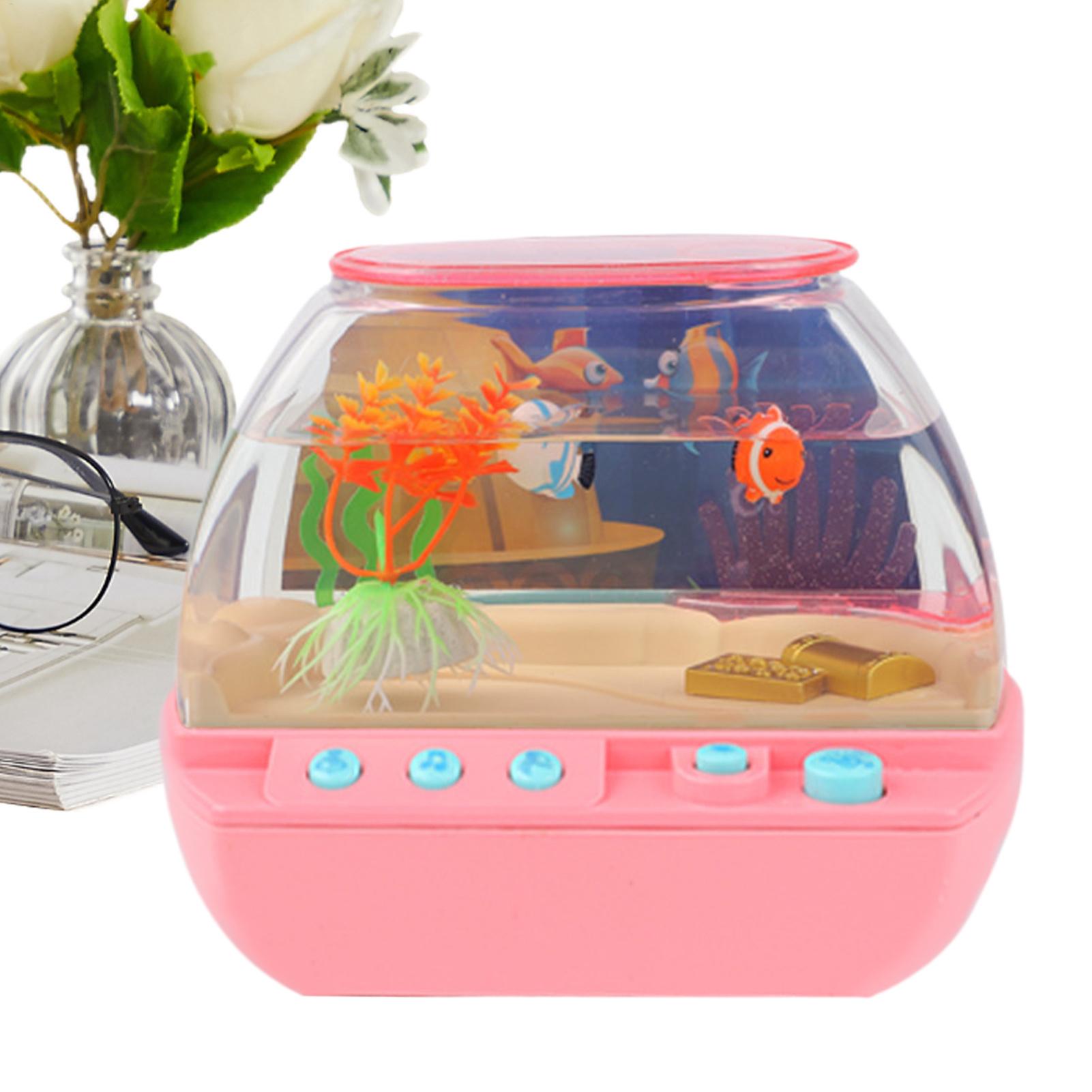 Toy Fish Tank Home Decoration  - Lighting Decor For Living Room ulasan dan harga