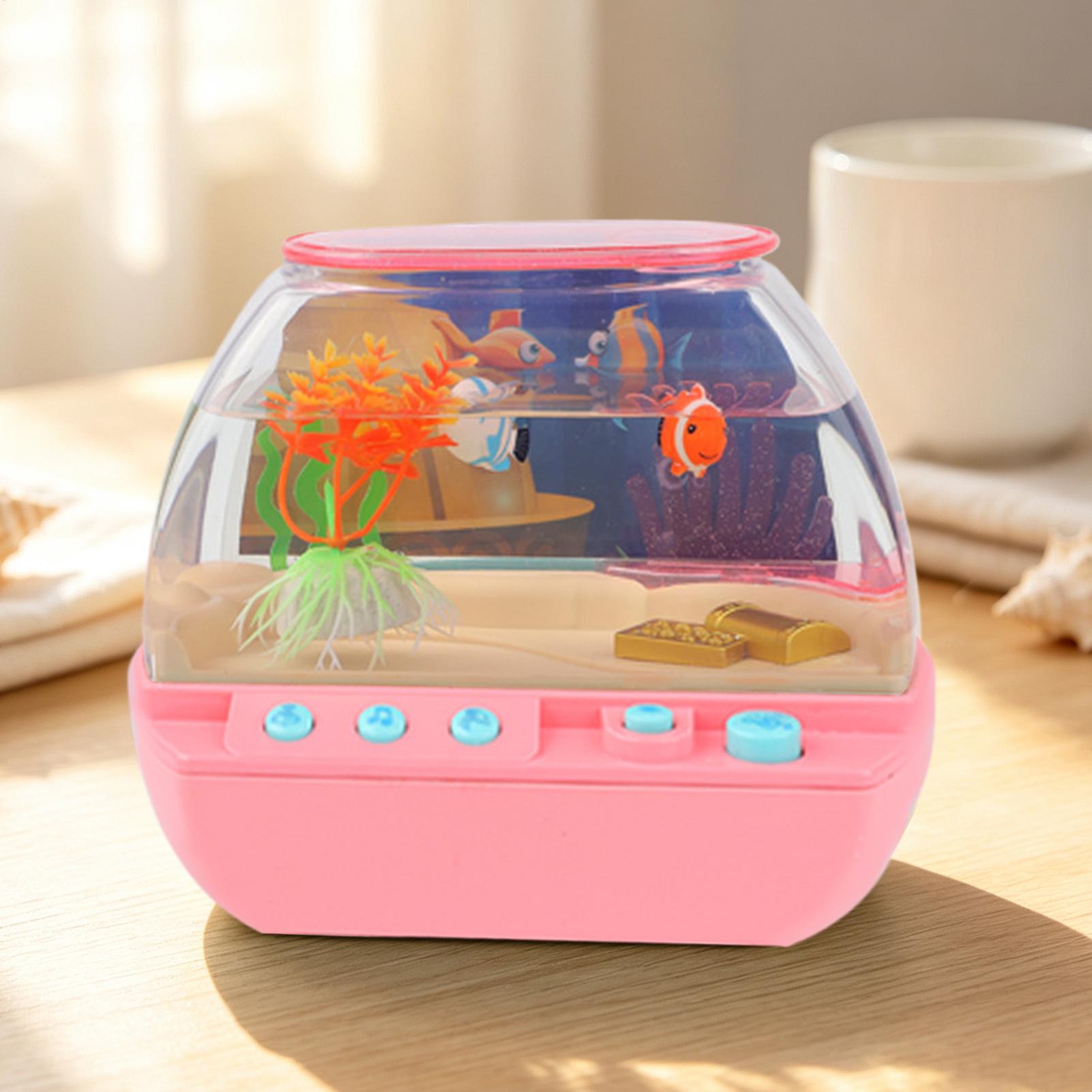 Toy Fish Tank Home Decoration  - Lighting Decor For Living Room ulasan dan harga