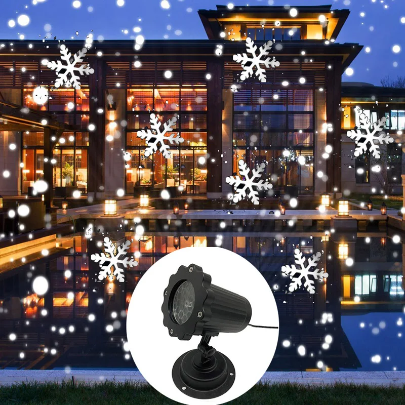 Christmas Snowflake Laser Ligh - Lighting Effect Home Decor ulasan dan harga