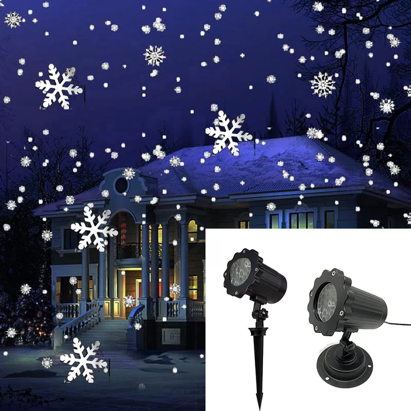 Christmas Snowflake Laser Ligh - Lighting Effect Home Decor ulasan dan harga