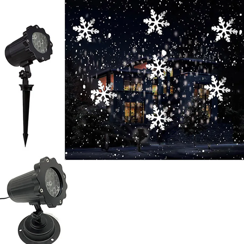 Christmas Snowflake Laser Ligh - Lighting Effect Home Decor ulasan dan harga