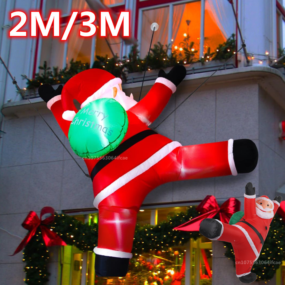 2M/3M Inflatable Climb The Wal - Decor Lighting Pack ulasan dan harga