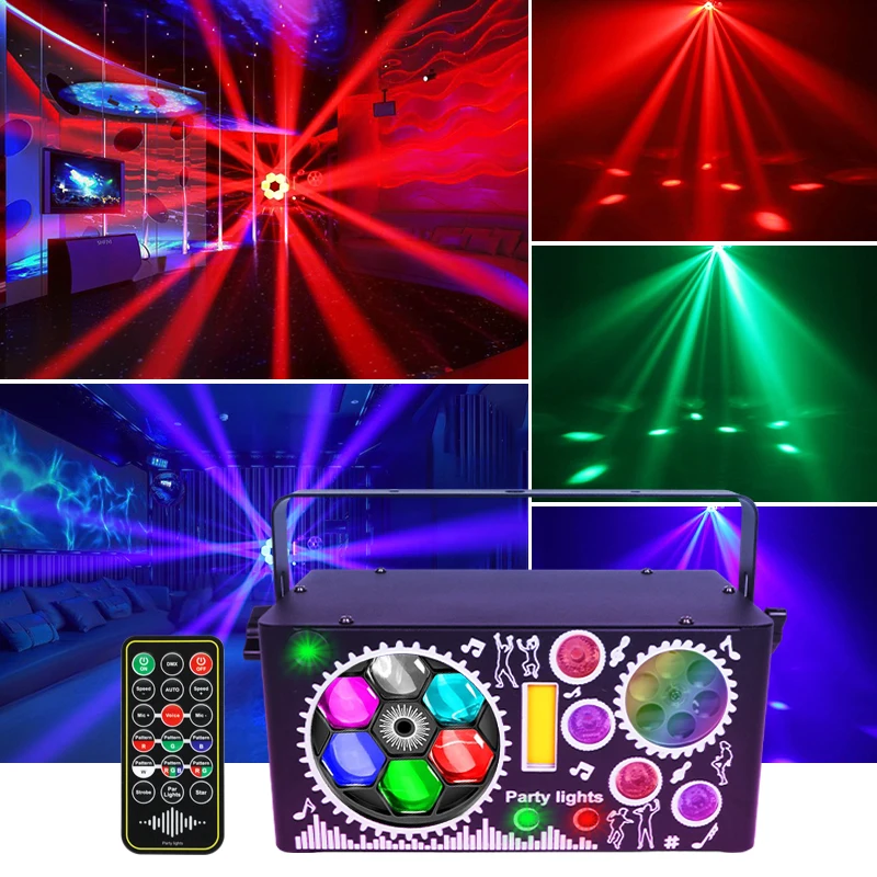LED Laser Projection Stage Lig - Lighting Effect Home Decor ulasan dan harga