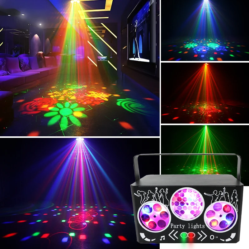 LED Laser Projection Stage Lig - Lighting Effect Home Decor ulasan dan harga