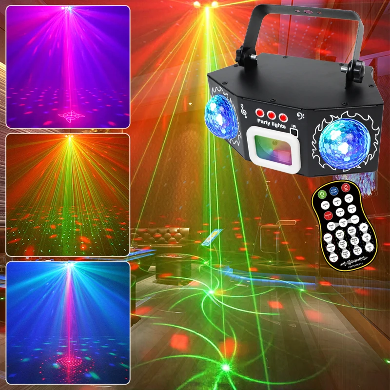LED Laser Projection Stage Lig - Lighting Effect Home Decor ulasan dan harga
