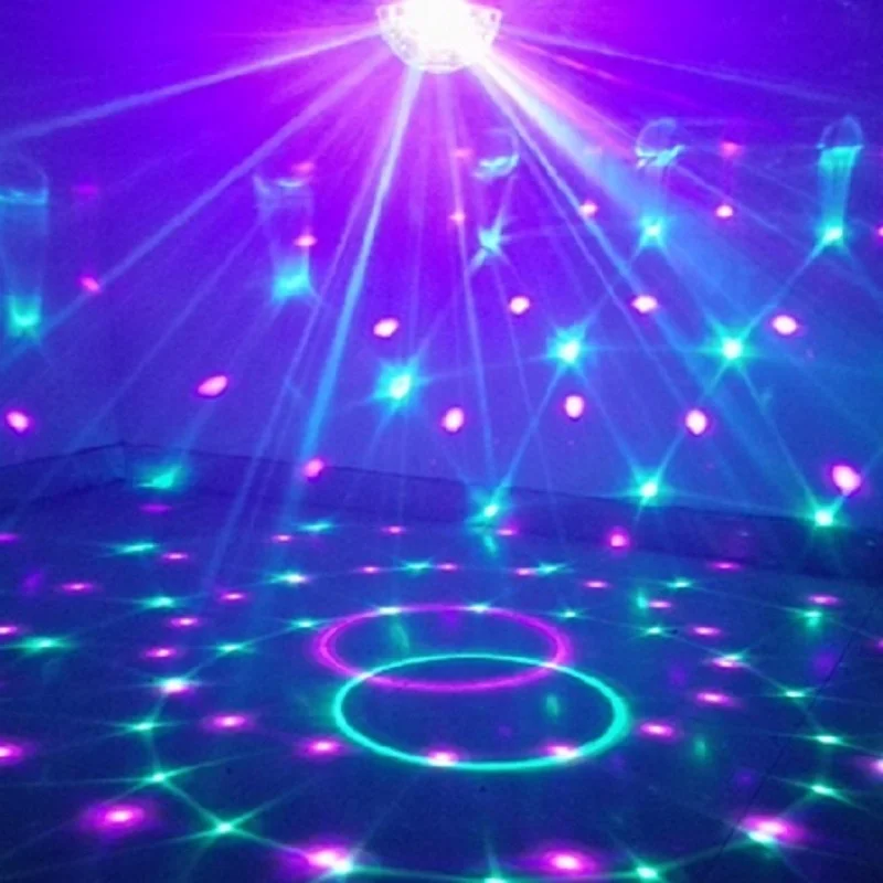 9-color remote control LED cry - Lighting Effect Home Decor ulasan dan harga