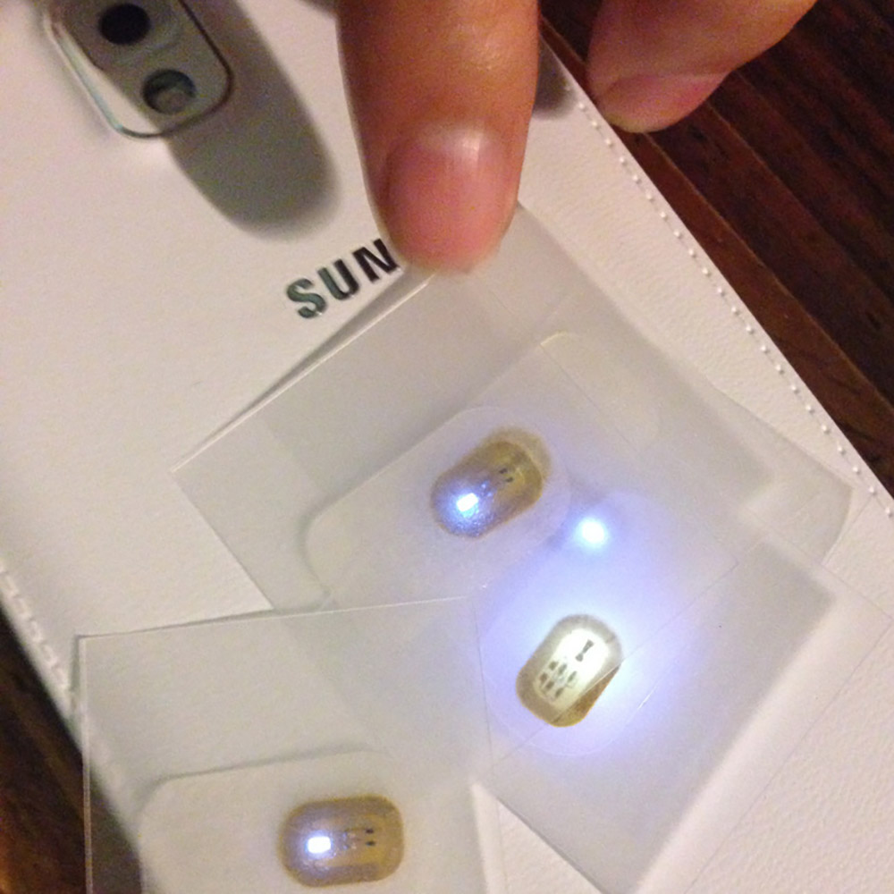 -NFC Sense Chip- Ntag Glowing  - Unique Lighting Decor ulasan dan harga