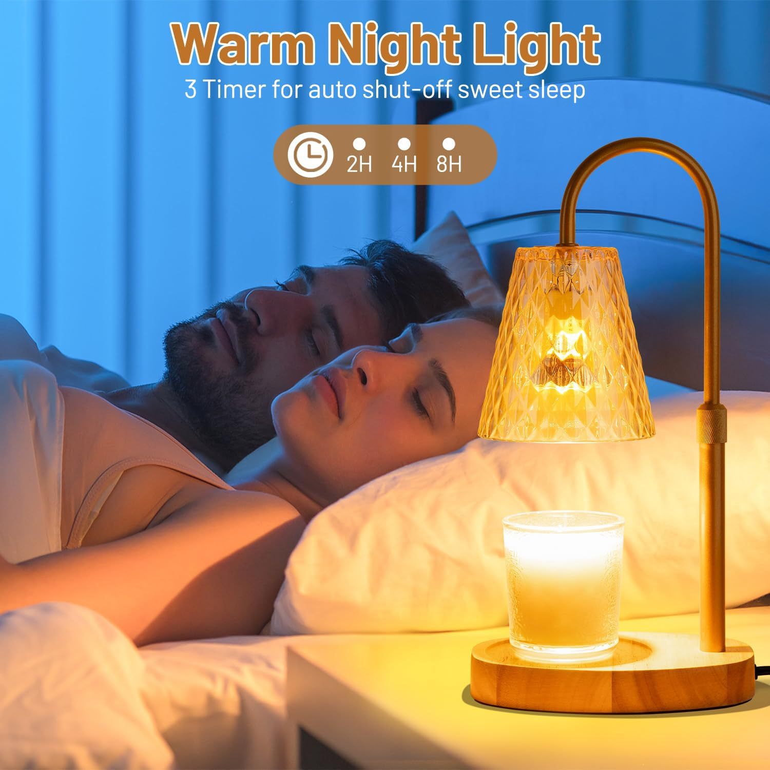 Flameless Wax Melt Warmer Lamp - Lighting Decor For Living Room ulasan dan harga