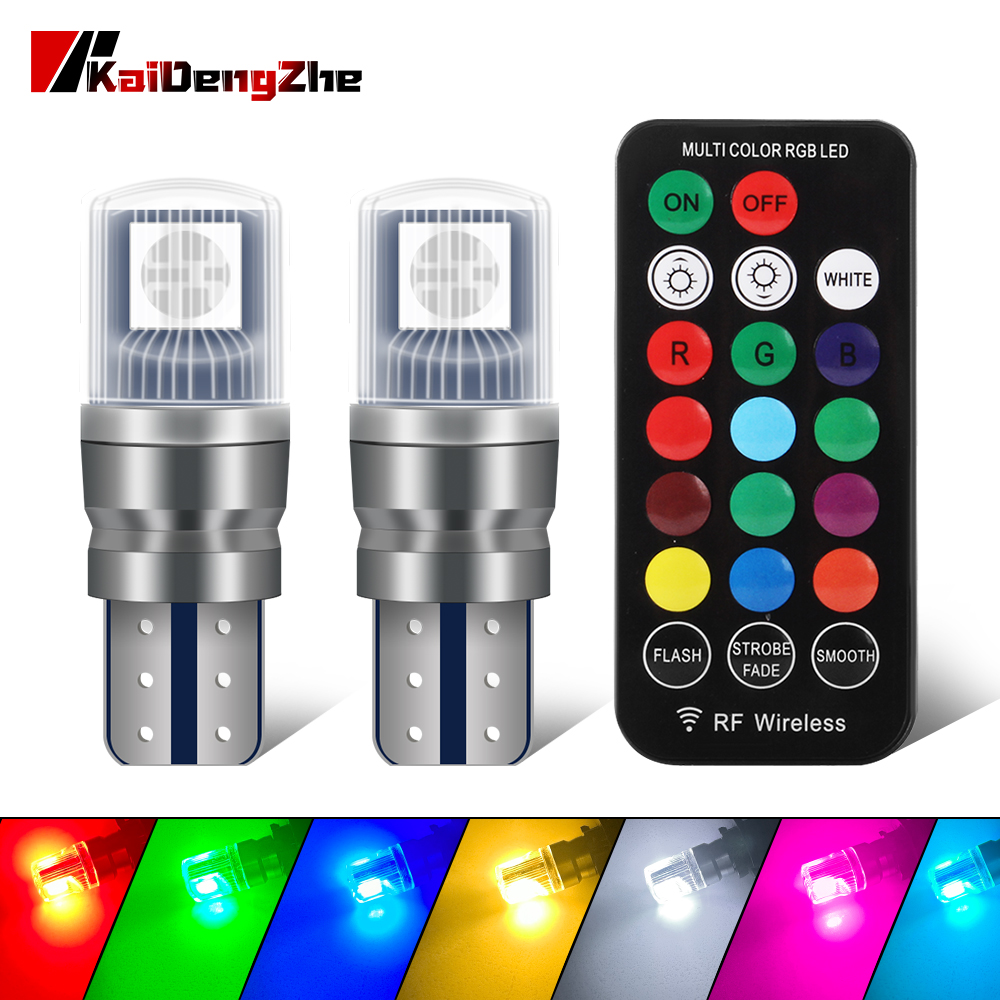 2pcs T10 LED Lights For Car RG - Touch Dimmer Lamp ulasan dan harga