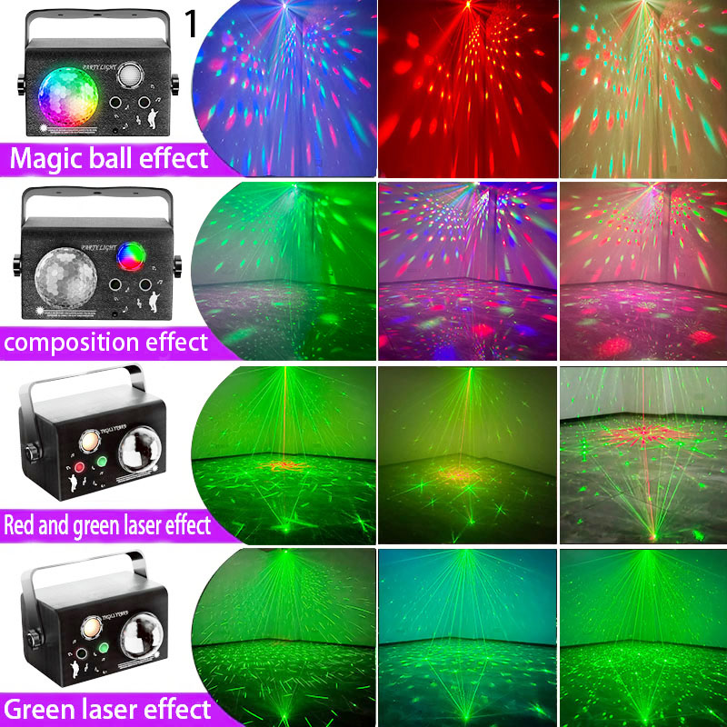 10W Party Lights Dj Stage Lase - Lighting Effect Home Decor ulasan dan harga