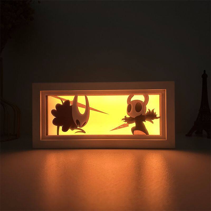 Hollow Knight Paper Cut Light  - Decor Lighting Fans ulasan dan harga