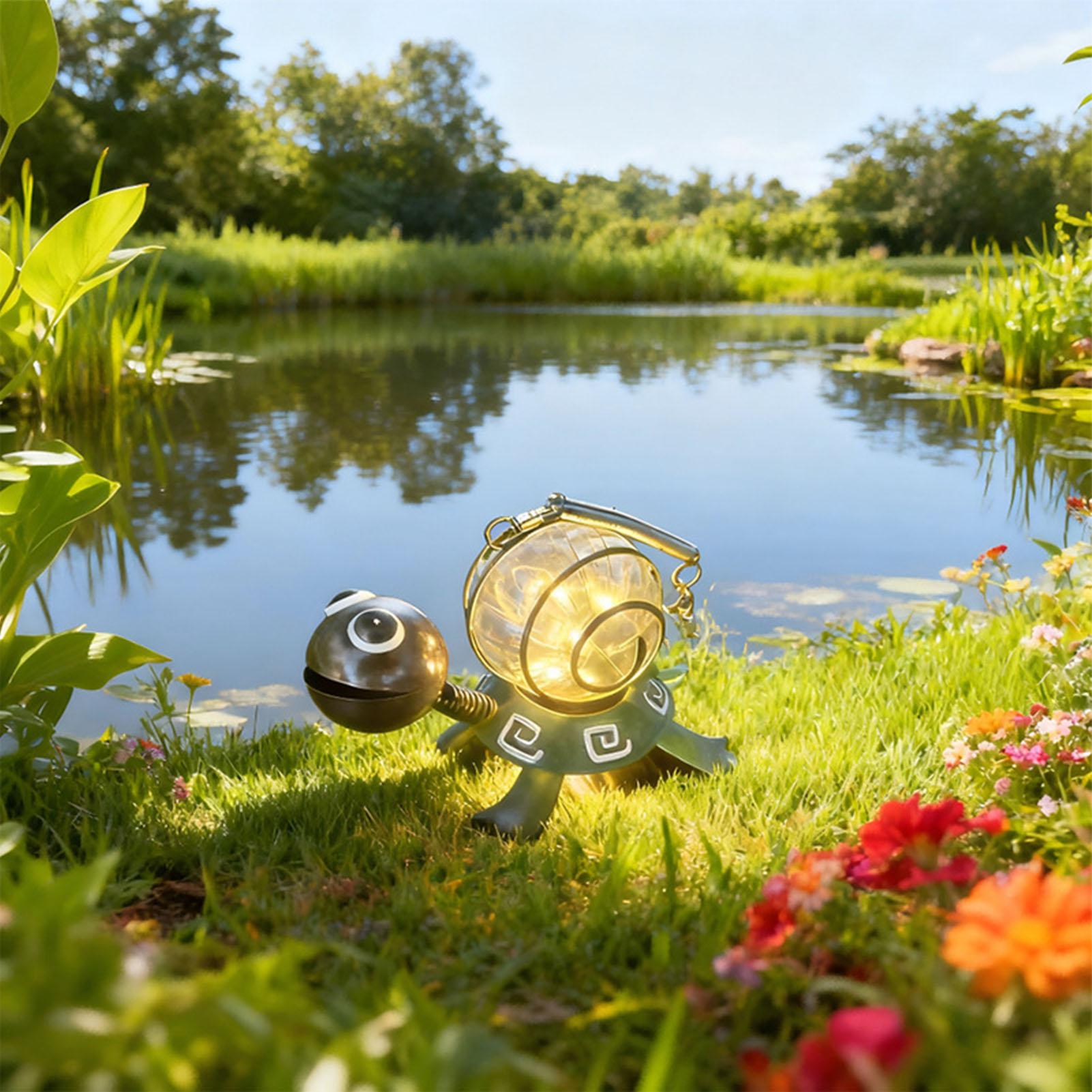 Turtle Solar Lights Outdoor Ga - Yard Lighting Decor ulasan dan harga